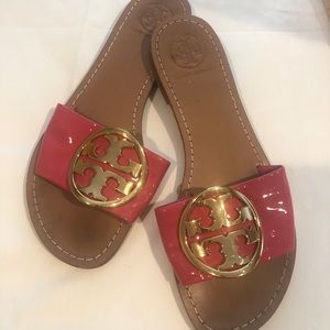Tory Burch Grania Patent Slides!